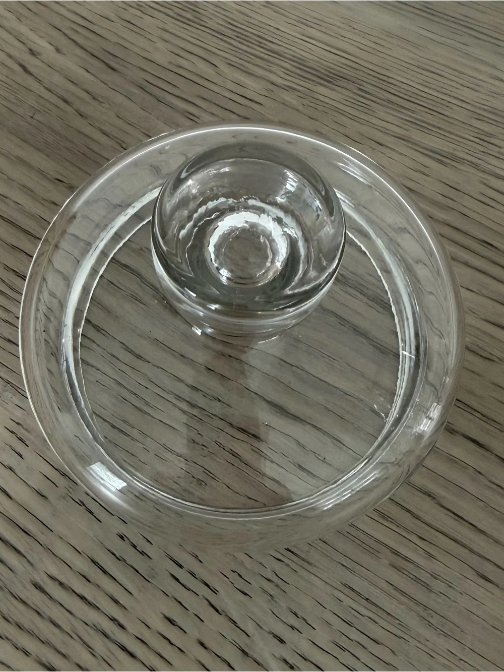 NEW VINTAGE PEDESTAL Glass Beverage Dispenser w/Spigot, Lid And Ice Core RARE - Picture 7 of 10